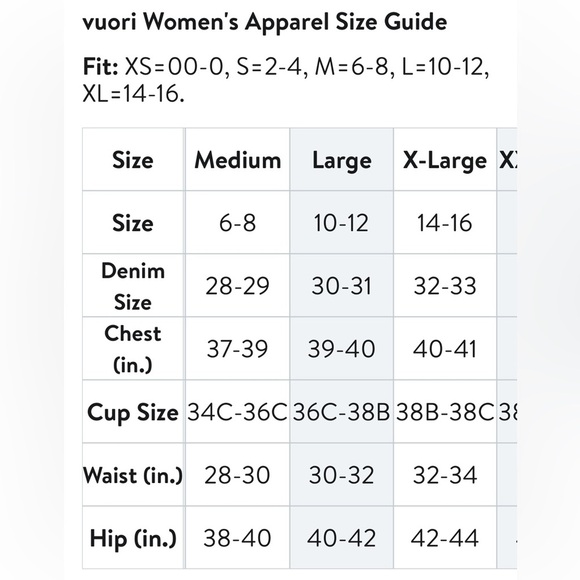 Vuori NEW Size M Crush Long Sleeve Crop Rash guard - Picture 8 of 8